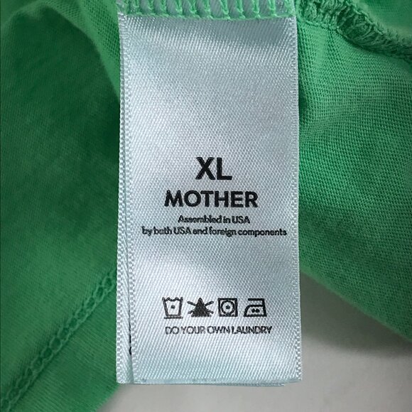 Mother The Lil Goodie Goodie Lover Not A Fighter Tee Women's XL Supima Cotton - Picture 10 of 13